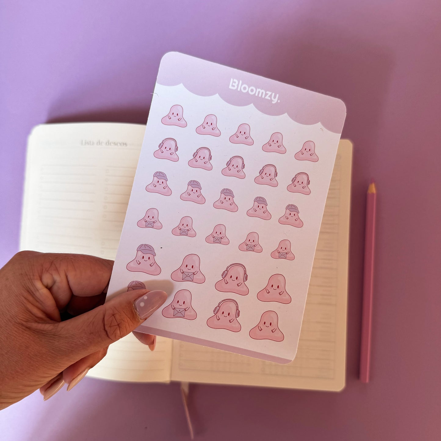 Smallow stickersheet