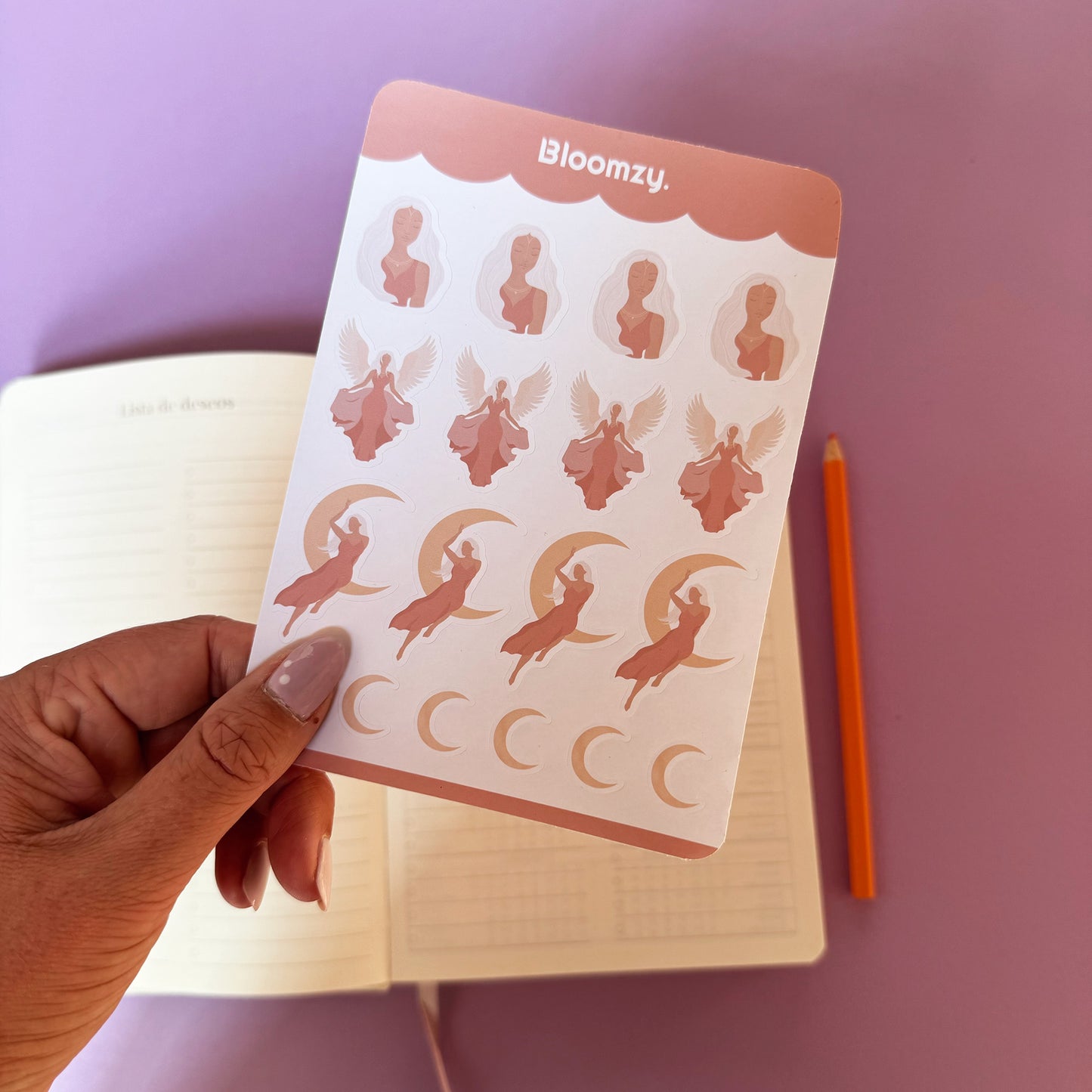 Goddess stickersheet