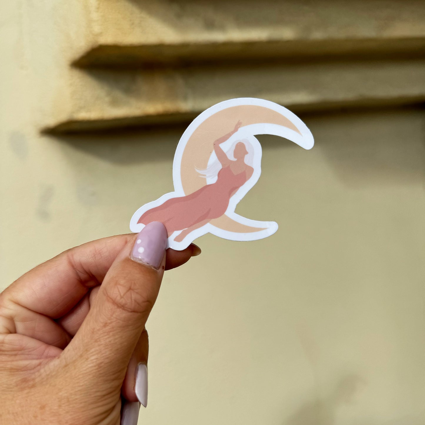 Goddess die cut