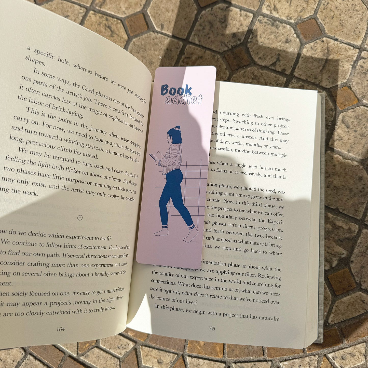 Book addict bookmark