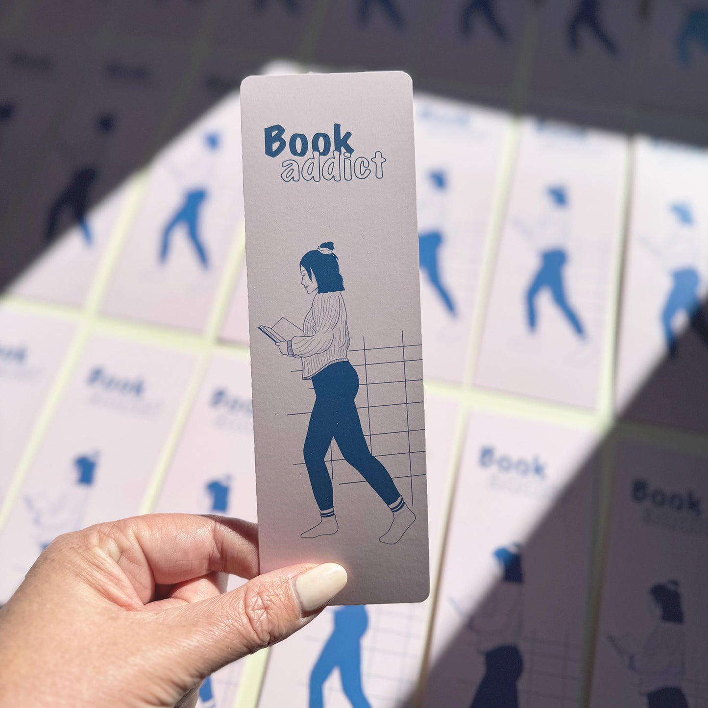 Book addict bookmark