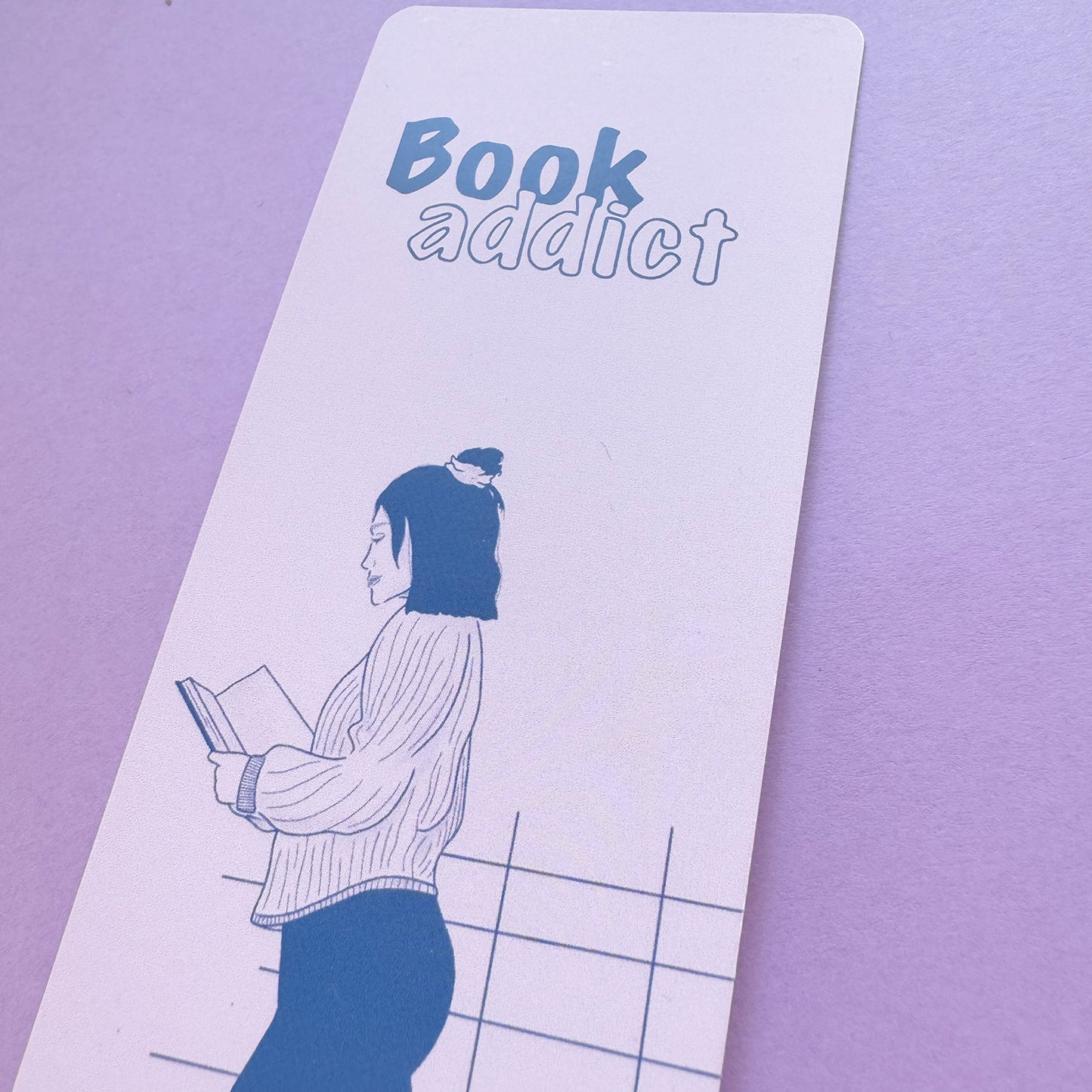 Book addict bookmark