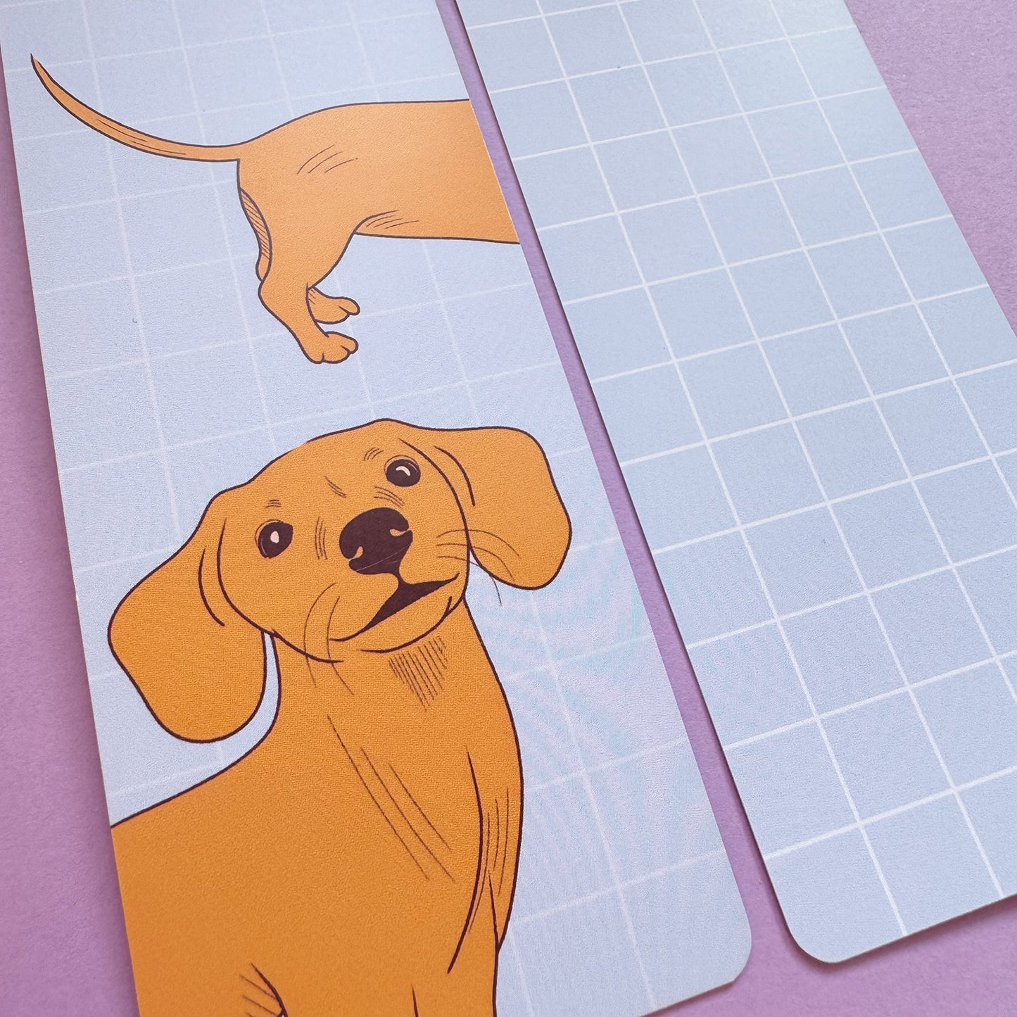 Still reading dog bookmark