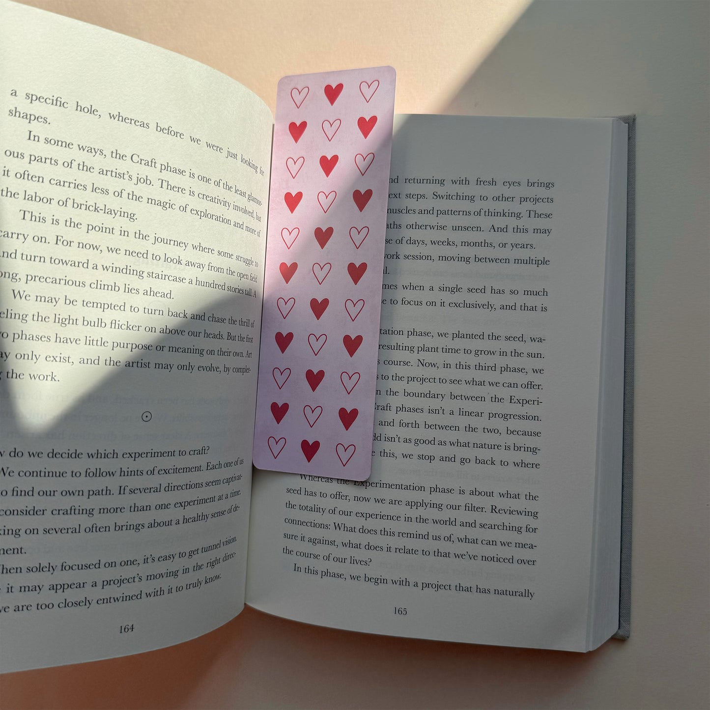 Valentine bookmark