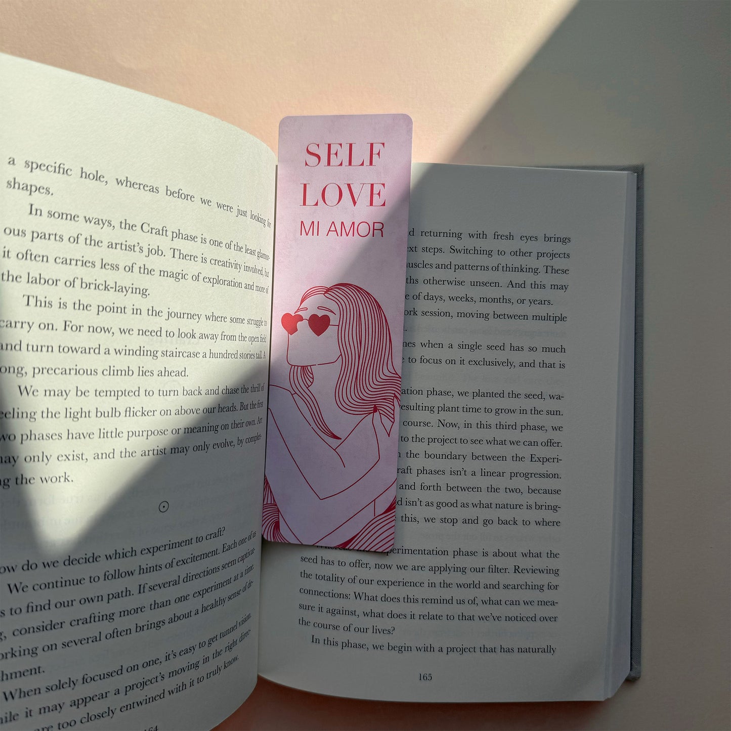 Valentine bookmark